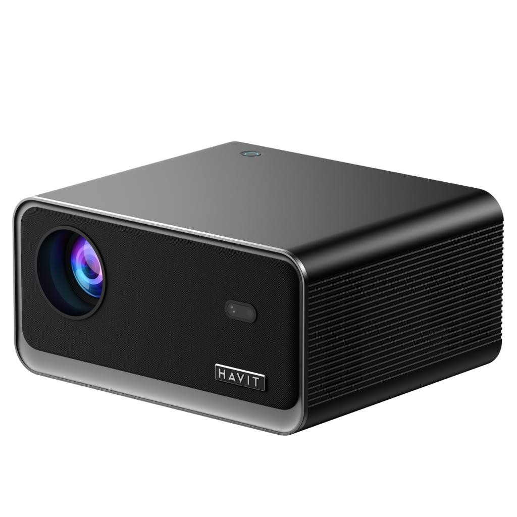 HAVIT PJ223 Plus Smart Projector | Google TV | Full HD 1080P | 4K Support | Auto Focus | Auto Keystone | Dual 10W Hi-Fi Speakers